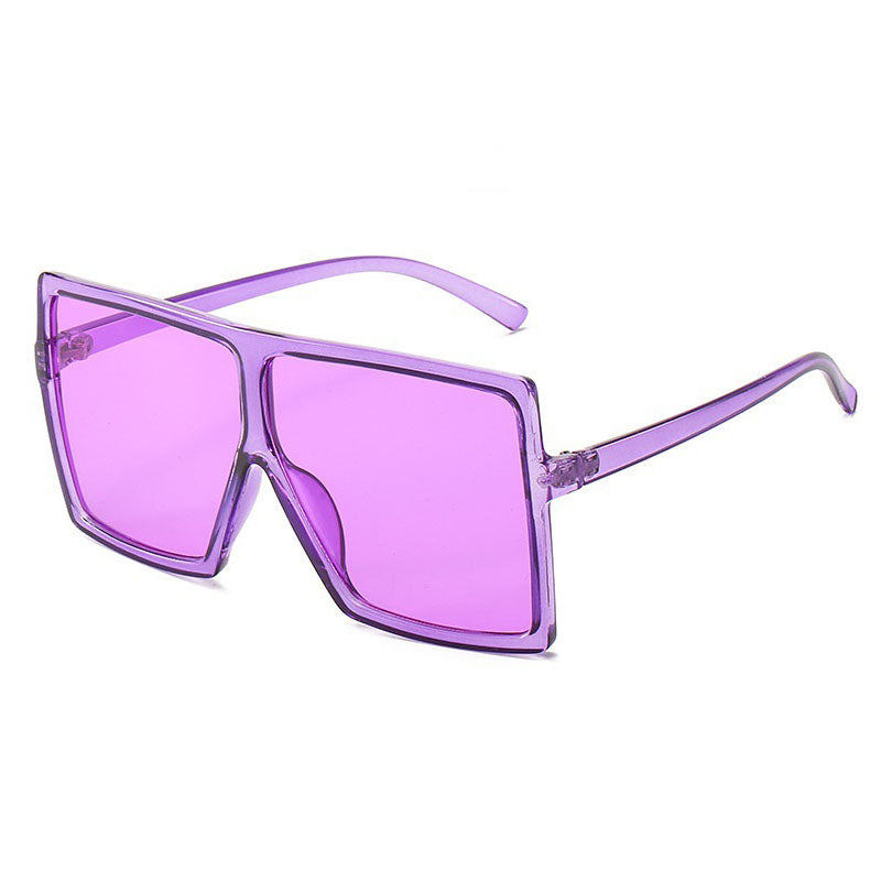 Stylish Square Acrylic Sunglasses for Women - UV Protection Fashion Shades - Perfect for Beach, Driving & Outdoor Activities
