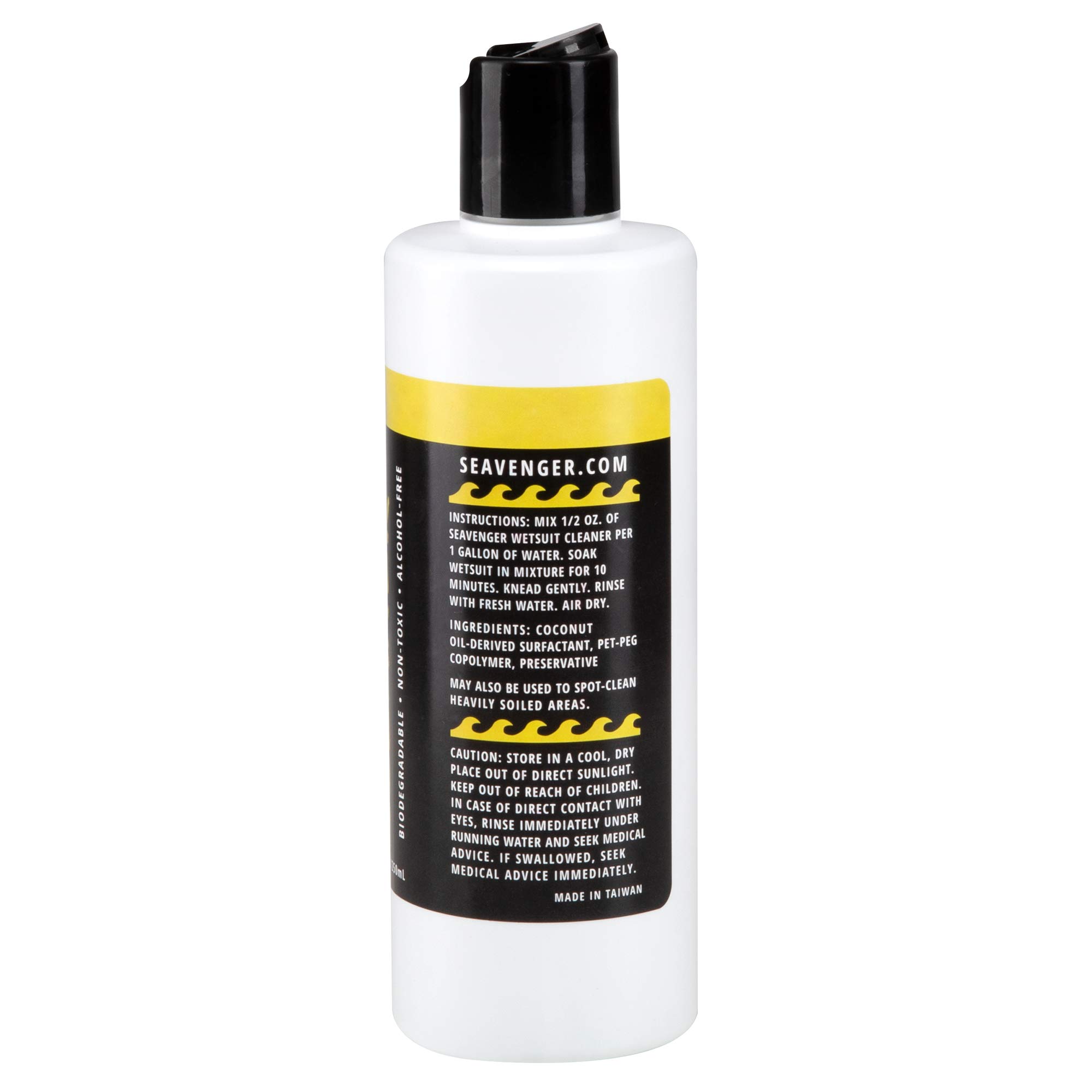 Seavenger Wetsuit Cleaner & Neoprene Wash - Gentle Formula for Scuba Diving, Surfing & Water Sports Gear Maintenance