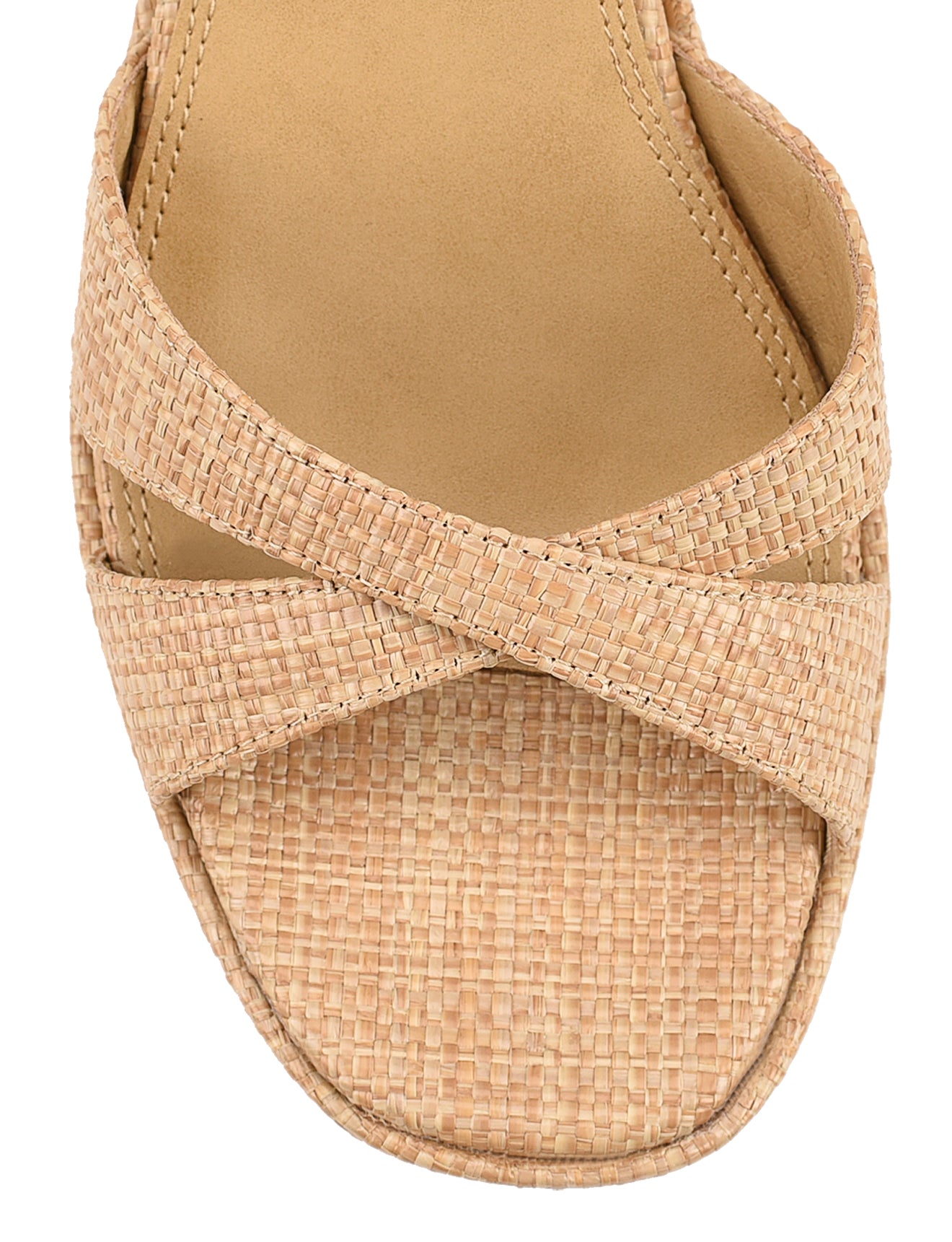 Natural Raffia Misty Platforms - Comfortable & Stylish Women's Wedge Sandals for Summer Beach, Vacation & Casual Outings