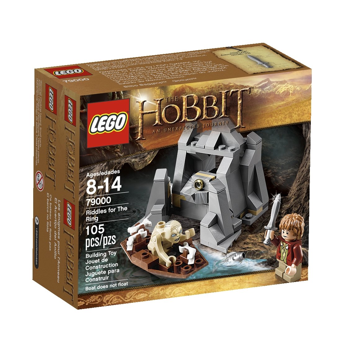 LEGO The Hobbit Riddles for The Ring Building Set - Official LEGO Lord of The Rings Collectible Toy for Kids & Adults - Perfect for Gifts, Display & Role Play Scenes