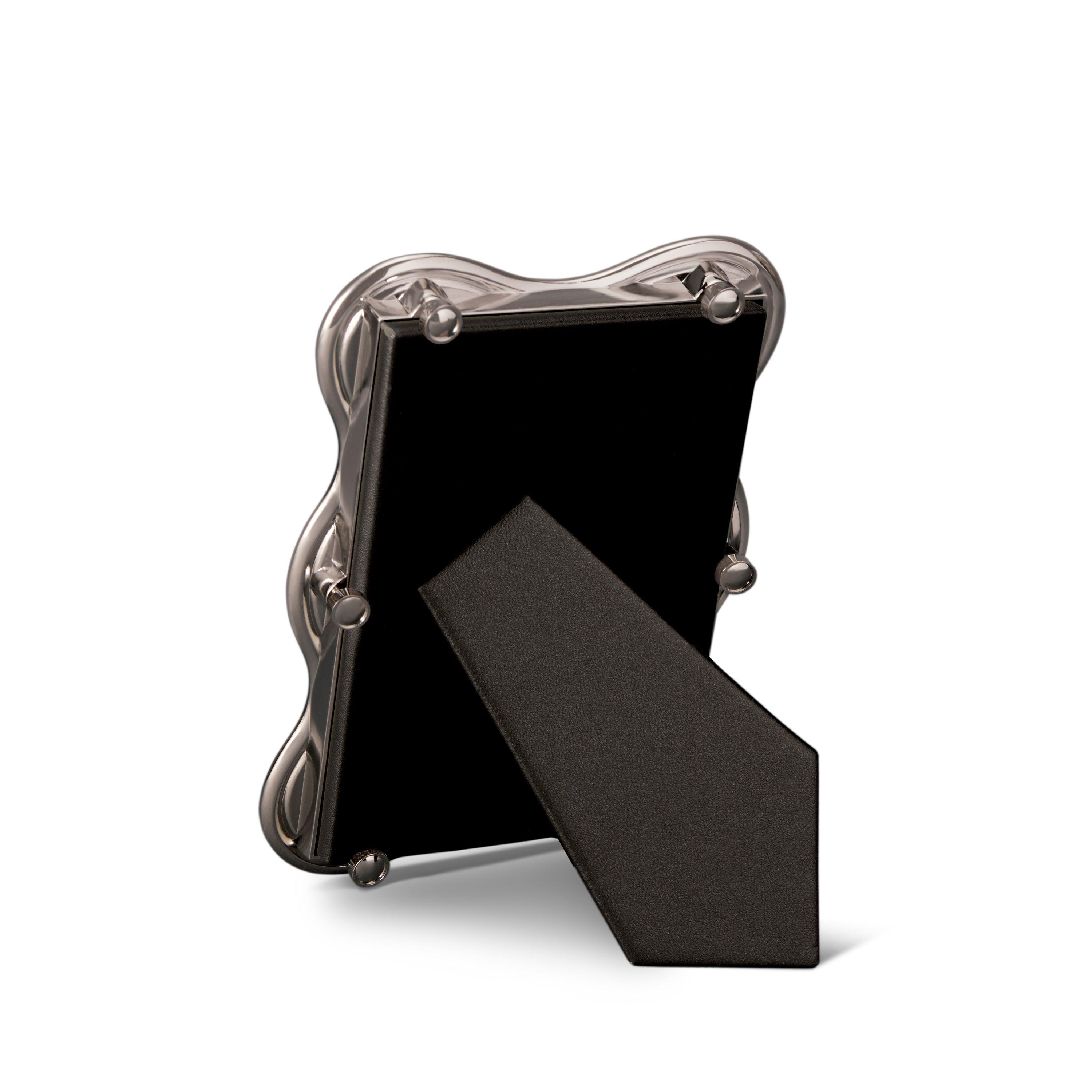 Ripple Frame Platinum 4x6 - Elegant Photo Display for Home, Office & Gifts | Perfect for Weddings, Anniversaries & Memories