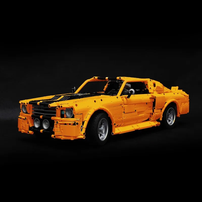 3541PCS MOC 14616 1967 Eleanor Mustang Super Racing Car Building Blocks Set - Perfect for Collectors, DIY Enthusiasts & Gift Giving | Display Model, Home Decor, Racing Car Lovers