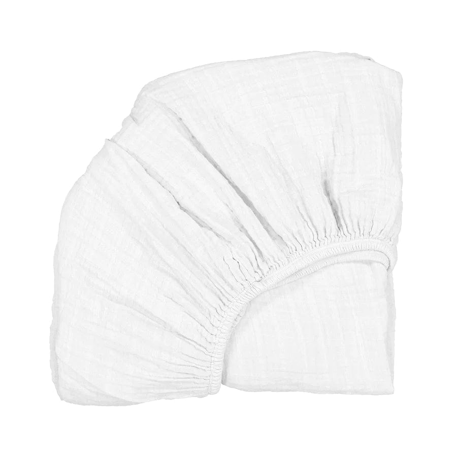 Charlie Crane Kumi Crib Fitted Sheet - Soft Organic Cotton Baby Crib Sheet for Nursery, Daycare & Travel