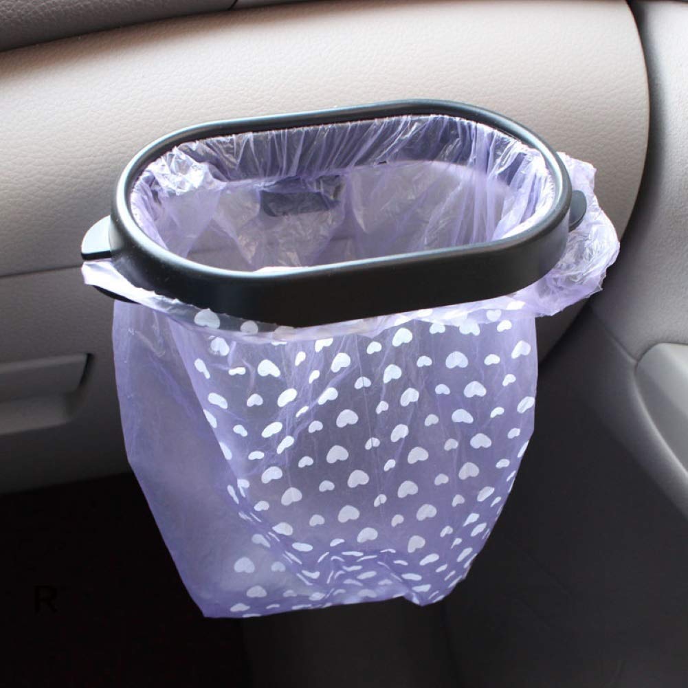Car Trash Can with Hanging Frame - Leak-Proof Auto Garbage Bag for Sedans, SUVs & Trucks | Perfect for Road Trips, Commuting & Family Travel