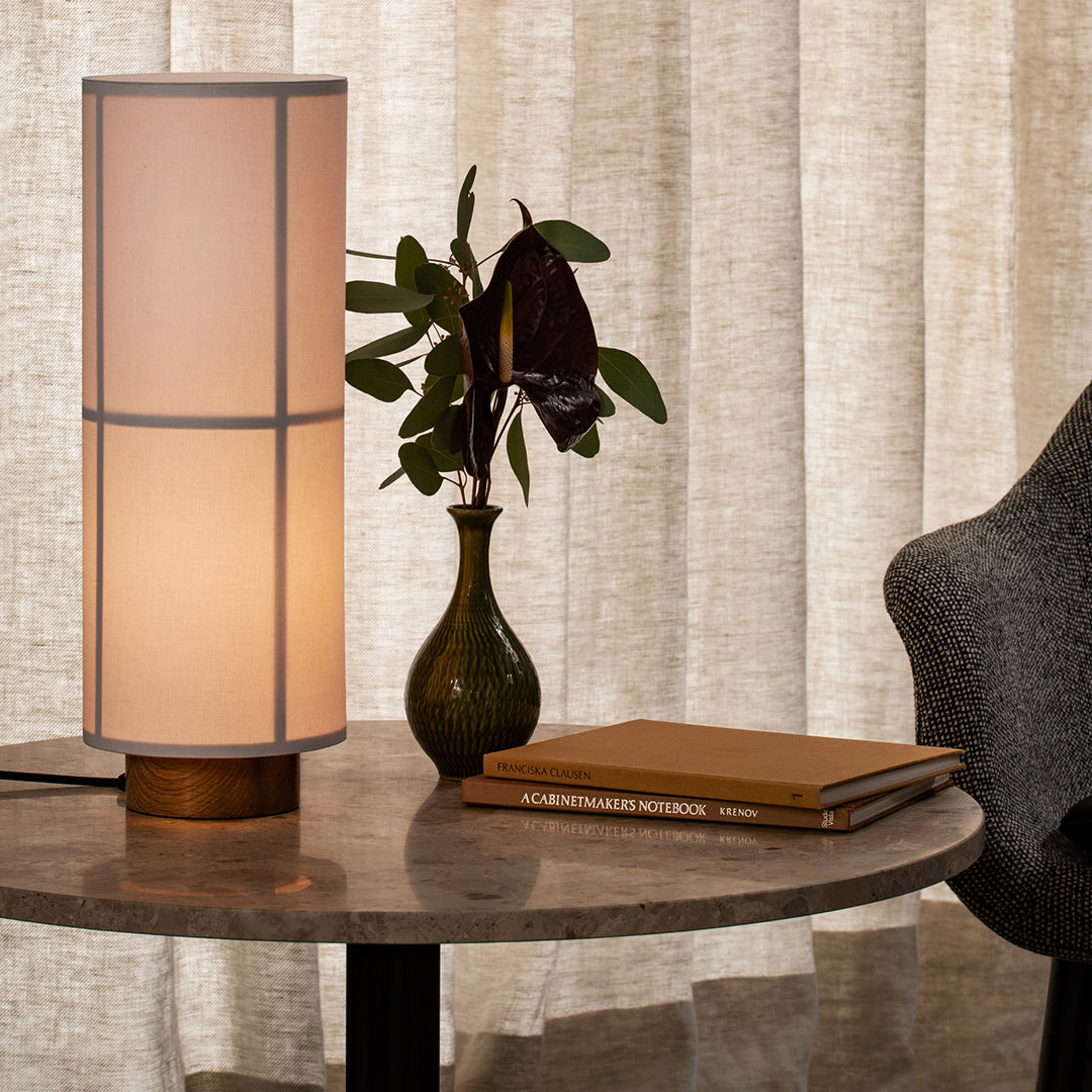 Hashira Table Lamp - Modern LED Nightstand Lamp for Bedroom, Living Room & Office - Dimmable Touch Control, Warm White Light, Perfect for Reading & Relaxation