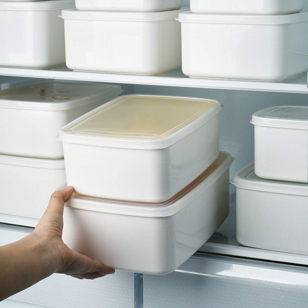 3-Piece Leak-Proof Plastic Food Storage Containers with Lids - BPA-Free Meal Prep Containers for Soup, Slime, Leftovers & Refrigerator Organization | Ideal for Kitchen, Picnics & School Lunches