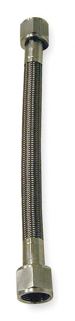 60 Inch Stainless Steel PTFE Hose Assembly - 1PCG8 | High-Temperature Chemical Resistant Flexible Hose for Industrial, Automotive & Hydraulic Applications