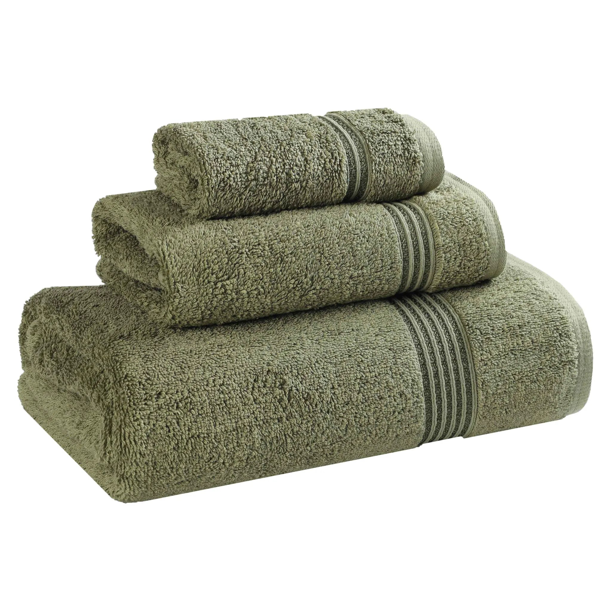Premium Egyptian Cotton Plush 3-Piece Luxury Bath Towel Set - Ultra Absorbent & Soft for Spa, Bathroom & Hotel Use
