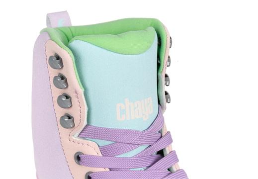 Chaya Melrose Deluxe Pastel Roller Skates for Women - Outdoor & Indoor Quad Skates with Lightweight Aluminum Frame - Perfect for Rink, Park, Street Skating and Fitness