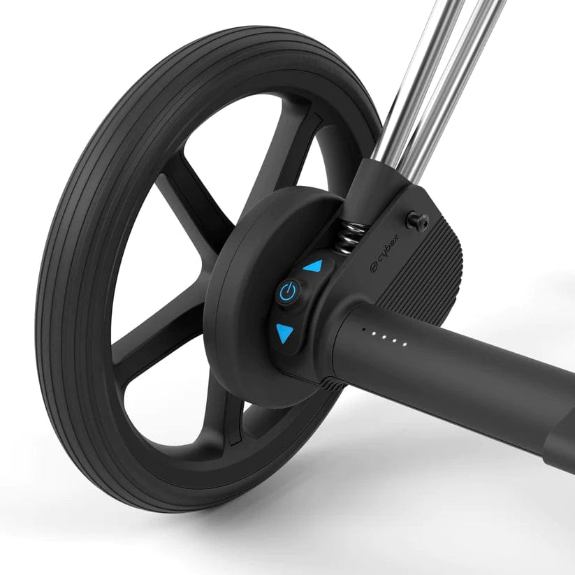 Cybex ePriam 2 Complete Stroller - Lightweight Chrome & Black Baby Stroller for Newborns to Toddlers | Perfect for City Walks, Shopping & Travel