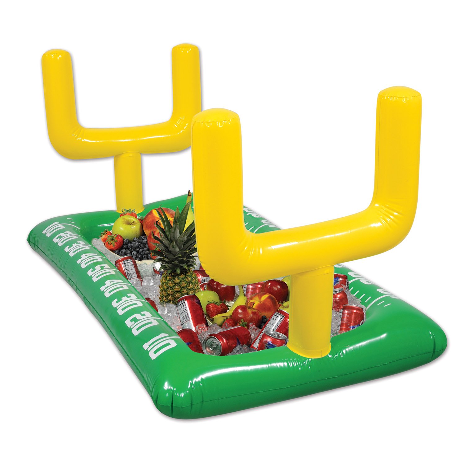 4.5ft x 2.5ft Football Field Goal Post Inflatable Buffet Cooler for Tailgate Parties, Backyard BBQs & Game Day Celebrations - Perfect for Outdoor Sports Events & Summer Gatherings
