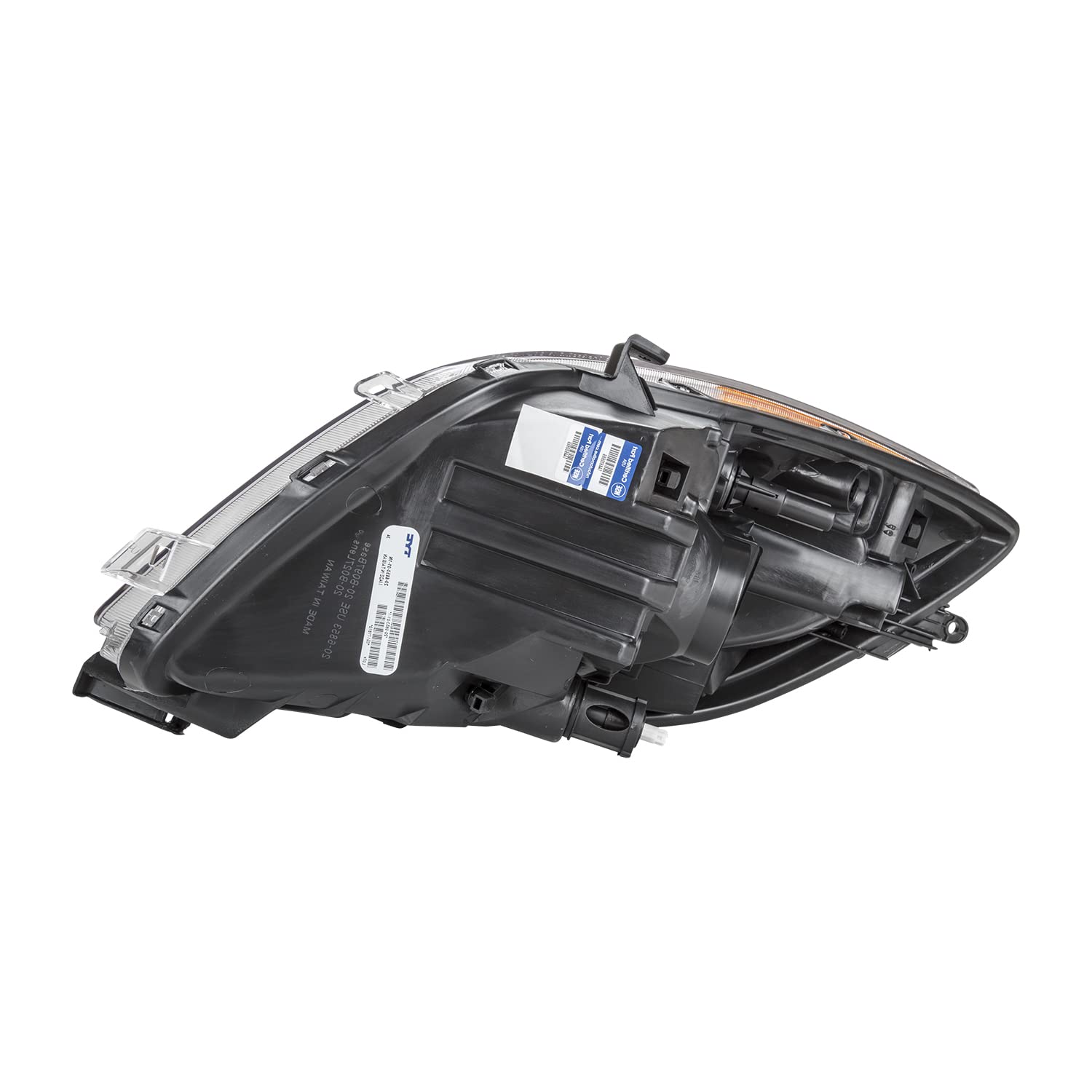 TYC Left Headlight Assembly Compatible with 2007-2008 Toyota Yaris - Replacement for Broken or Foggy Headlights - Perfect for Night Driving and Road Safety