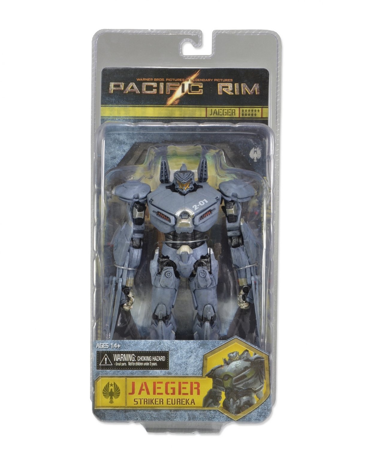 NECA Pacific Rim Striker Eureka 7-Inch Deluxe Action Figure - Highly Articulated Collectible Toy for Movie Fans & Display - Perfect for Collectors, Gift Giving & Home Decoration