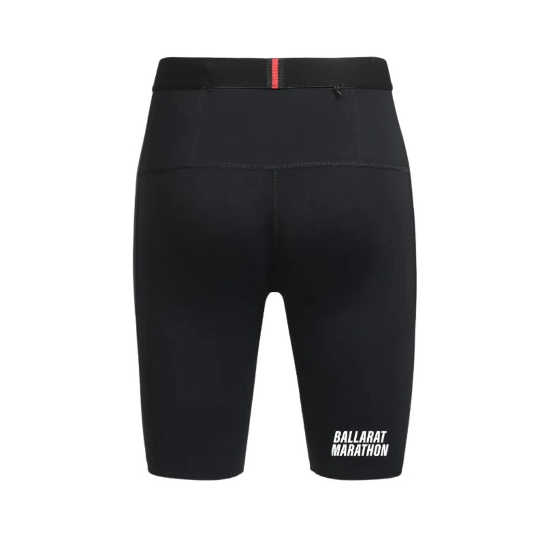 Men's Running Half Tights - Breathable Compression Shorts for Marathon & Training | Ballarat Marathon Edition | Perfect for Jogging, Gym Workouts & Outdoor Sports