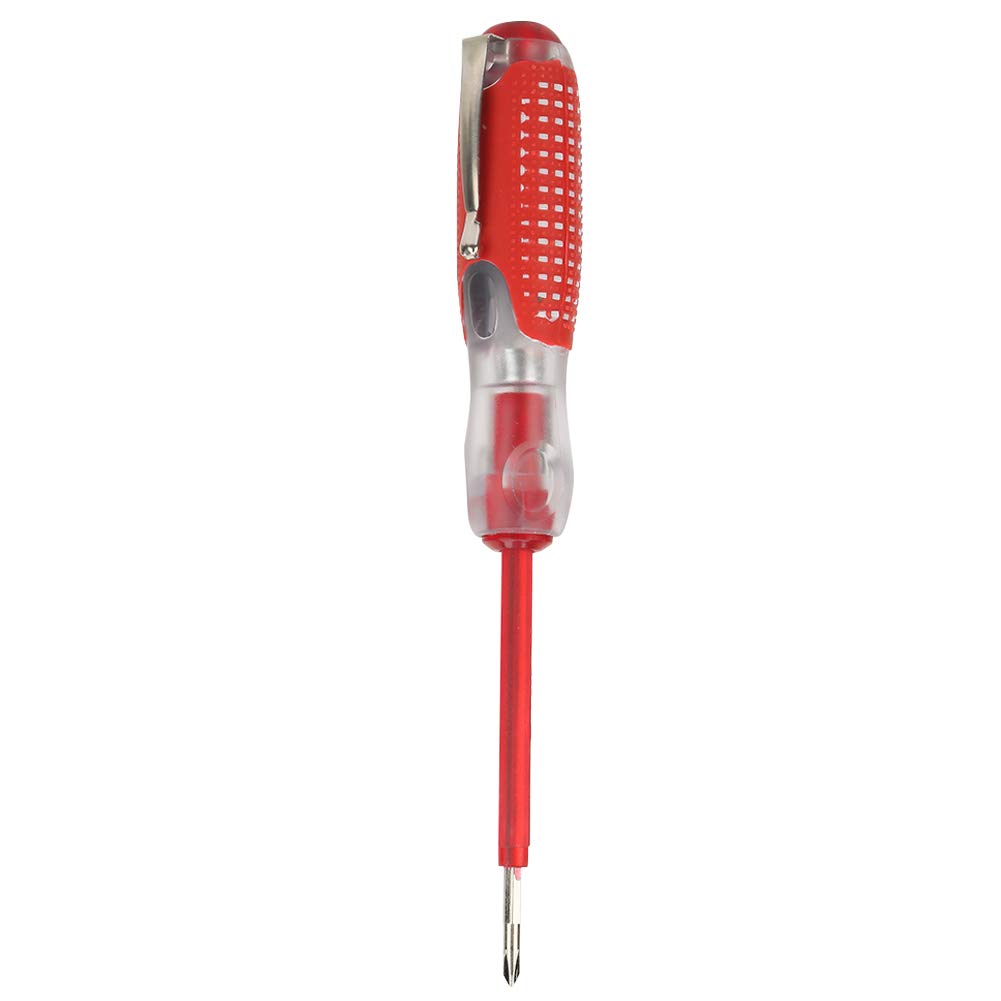 LZKW Rubber-Coated Rod Test Pen Screwdriver - Durable & High Performance for Electrical Testing, Home & Factory Use - Perfect for Electricians, DIY Repairs, and Industrial Maintenance