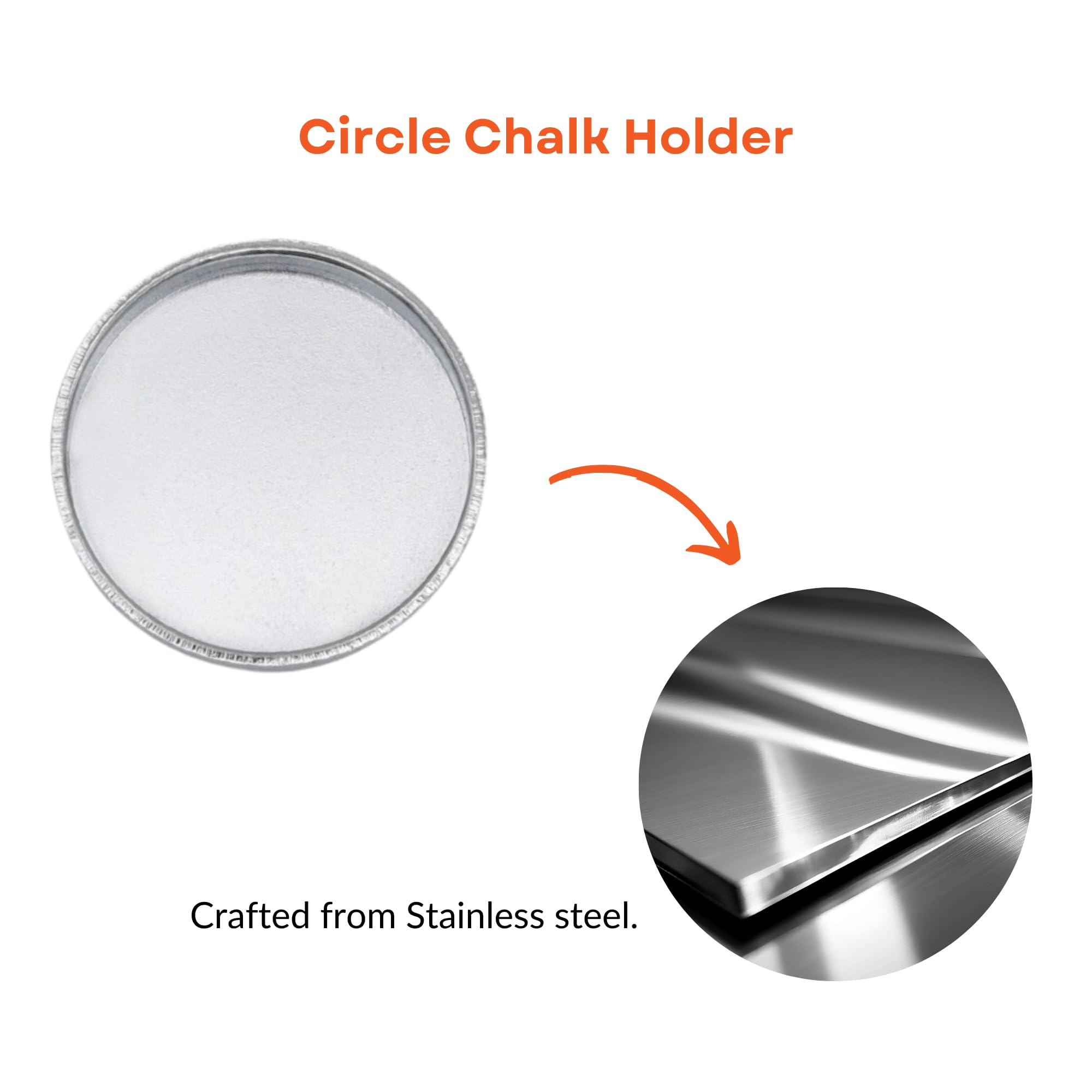 **Cru5h Billiards Magnetic Chalk Holder Belt Clip - Strong Neodymium Magnet for Pool Cue Chalk - Includes Circle, Hexagon, Octagon & Square Holders - Perfect for Billiards, Snooker & Pool Players**