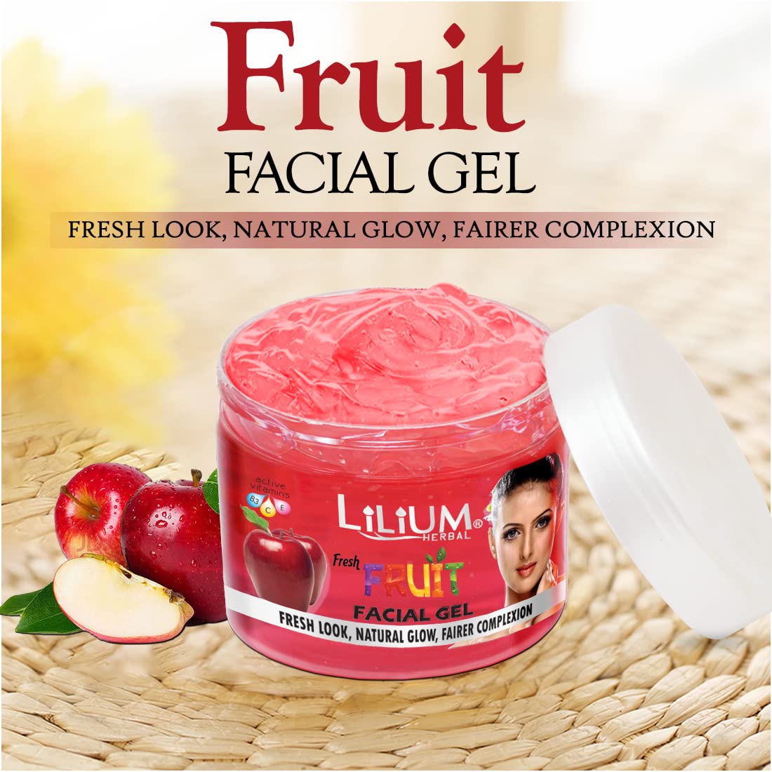 Lilium Fruit Facial Kit with Papaya Cleansing Milk - 2500gm | Soothing Moisturizer for Balanced Skin | Reduces Dark Spots & Acne with Natural Fruit Extracts | Promotes Healthy Glowing Skin for Men & Women | Perfect for Daily Skincare Routine & Spa Treatments