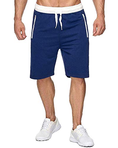 Blue Shorts With Back Pocket
