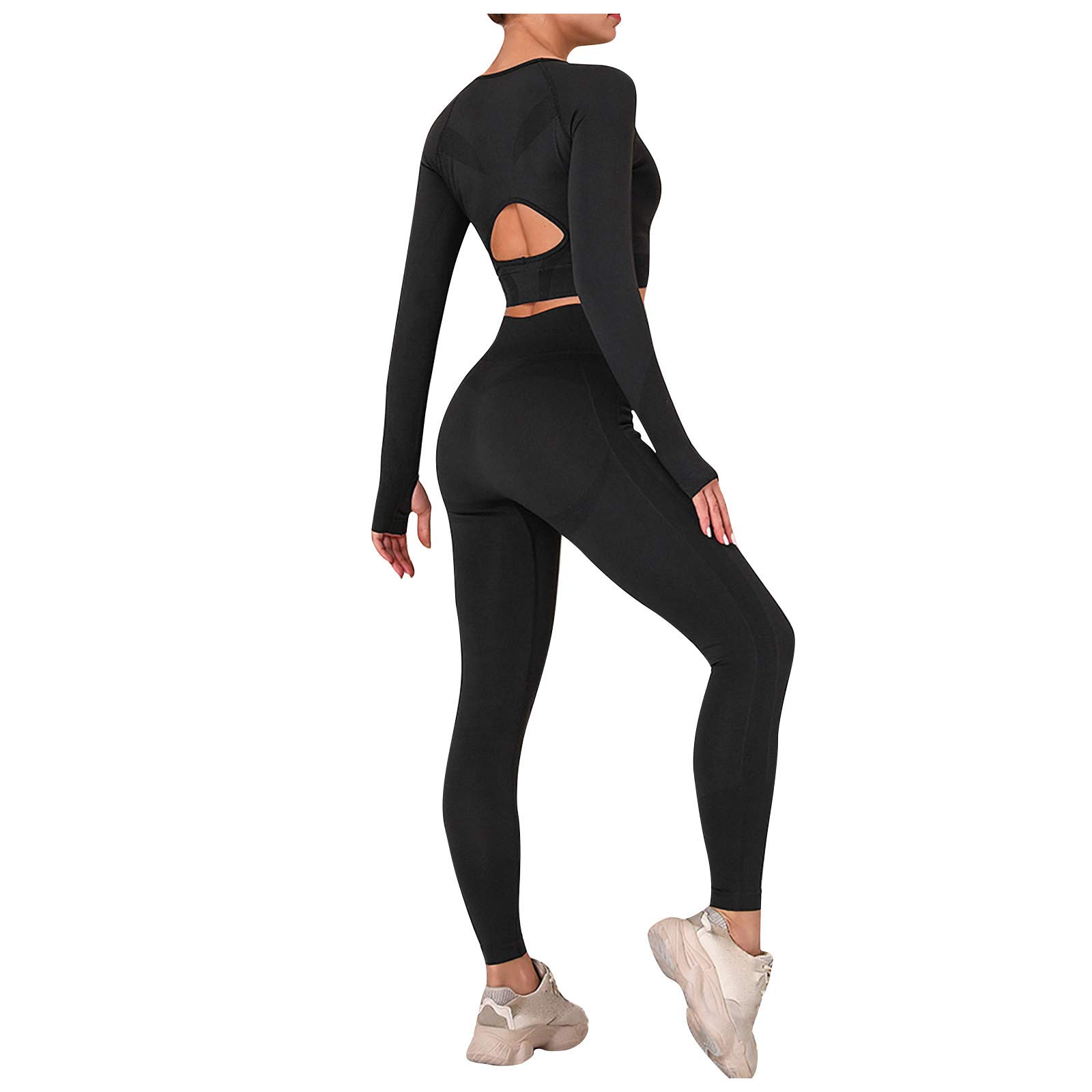 High-Waist Yoga Pants for Women - Tummy Control Workout Leggings with Hip-Lifting Design | Running, Gym, Fitness & Casual Wear | Plus Size & Petite Options Available