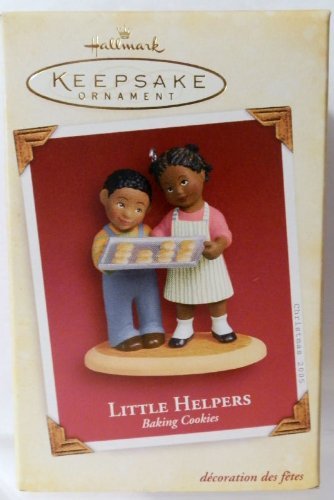 2005 Hallmark QXG445 Little Helpers - Baking Cookies Christmas Ornament | Perfect for Tree Decor, Gift Giving & Holiday Collectibles