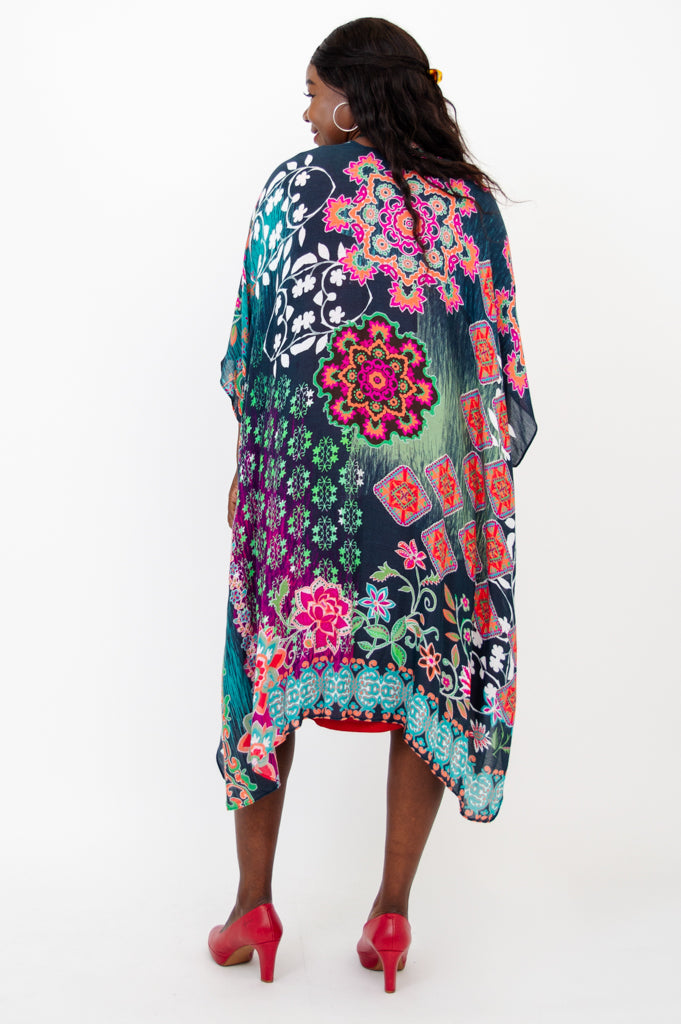 Darcy Fleuri One Size Floral Print Dress - Perfect for Casual Outings, Parties, and Special Occasions