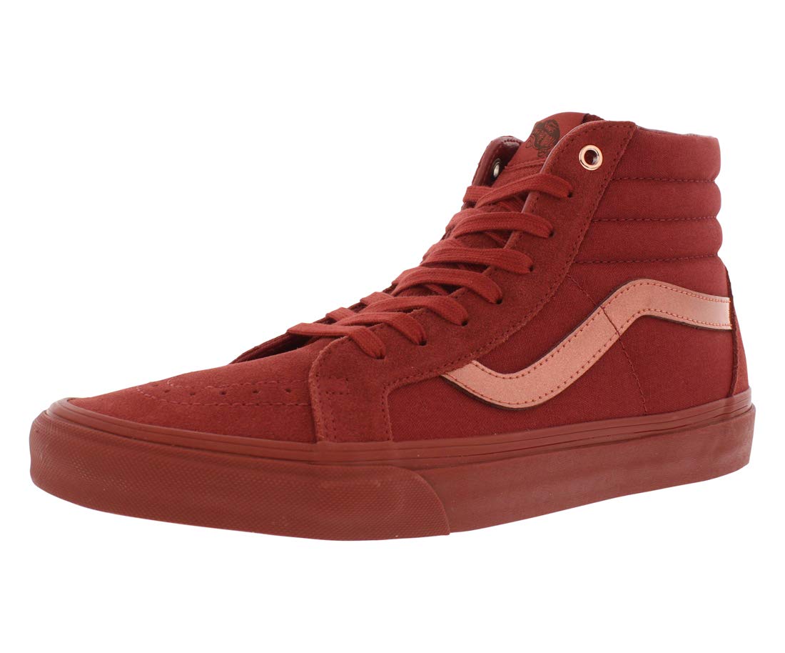 Vans Sk8-Hi Reissue Men's Skateboarding Shoes - Size 8, Classic Red - Perfect for Streetwear, Skateboarding & Casual Outfits