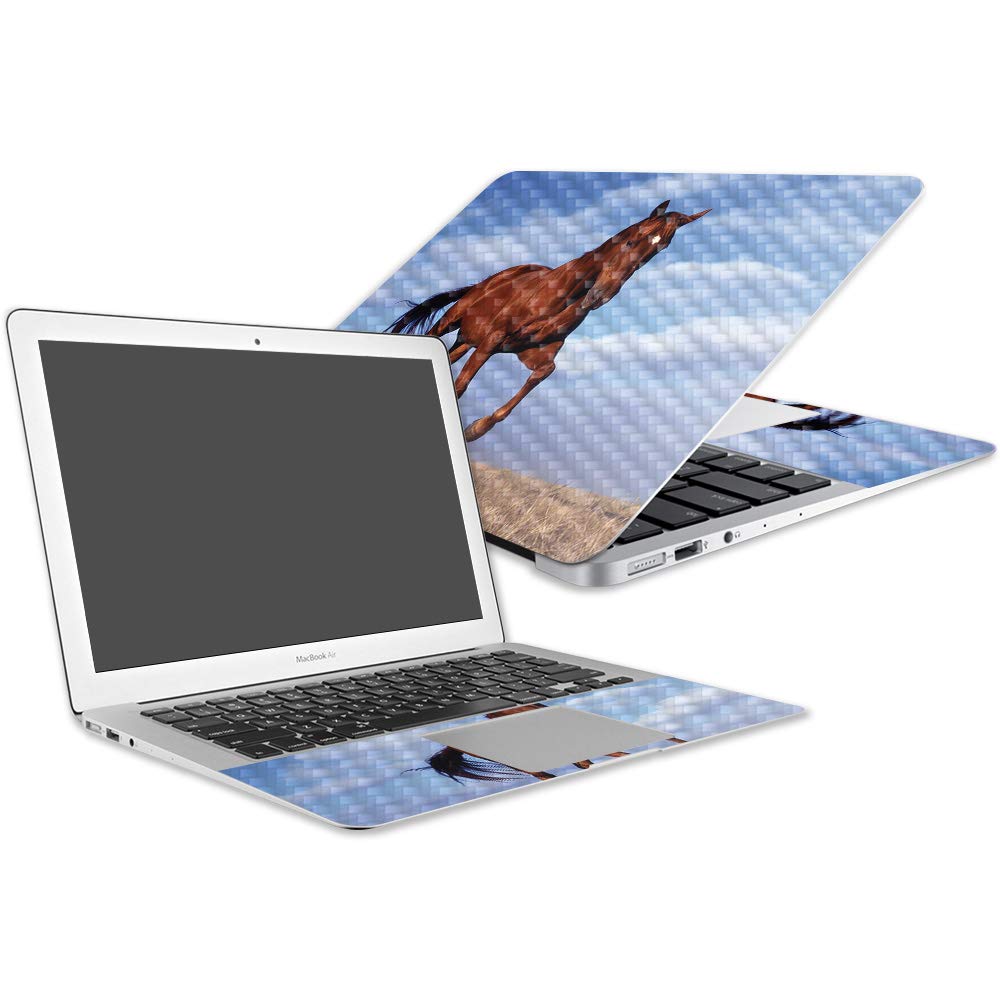 MightySkins Carbon Fiber Skin for Apple MacBook Air 13