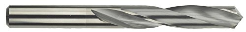 51126 Morse Cutting Tools Solid Carbide Drill Bits - Standard Length, Bright Finish, 118° Point, V Size | Perfect for Metalworking, Woodworking & DIY Projects
