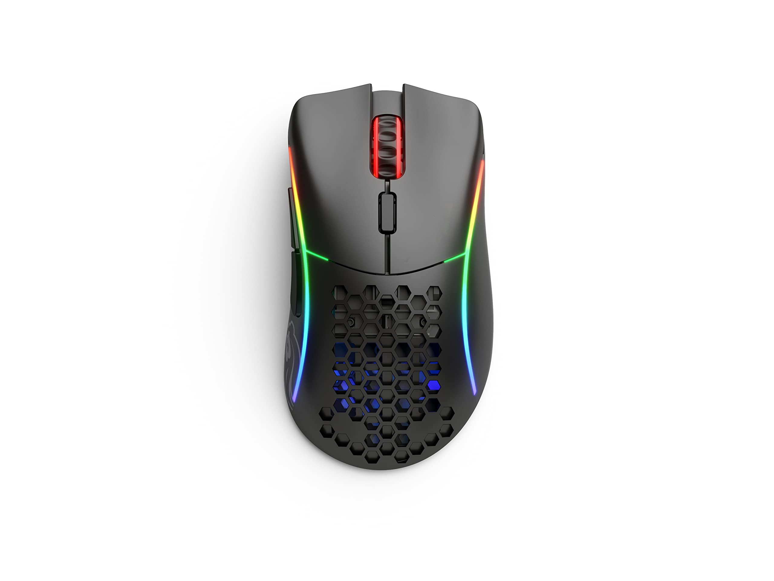 Glorious Model D- Wireless Gaming Mouse - 67g Ultra Lightweight, Ergonomic RGB Mouse with Matte Black Finish (Renewed) - Perfect for FPS, MOBA & Esports Gaming