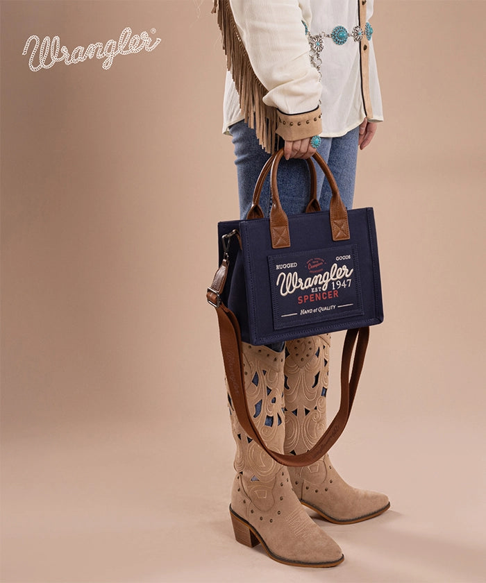 Wrangler Canvas Crossbody Purse for Women - Durable & Stylish Shoulder Bag - Perfect for Travel, Shopping & Everyday Use