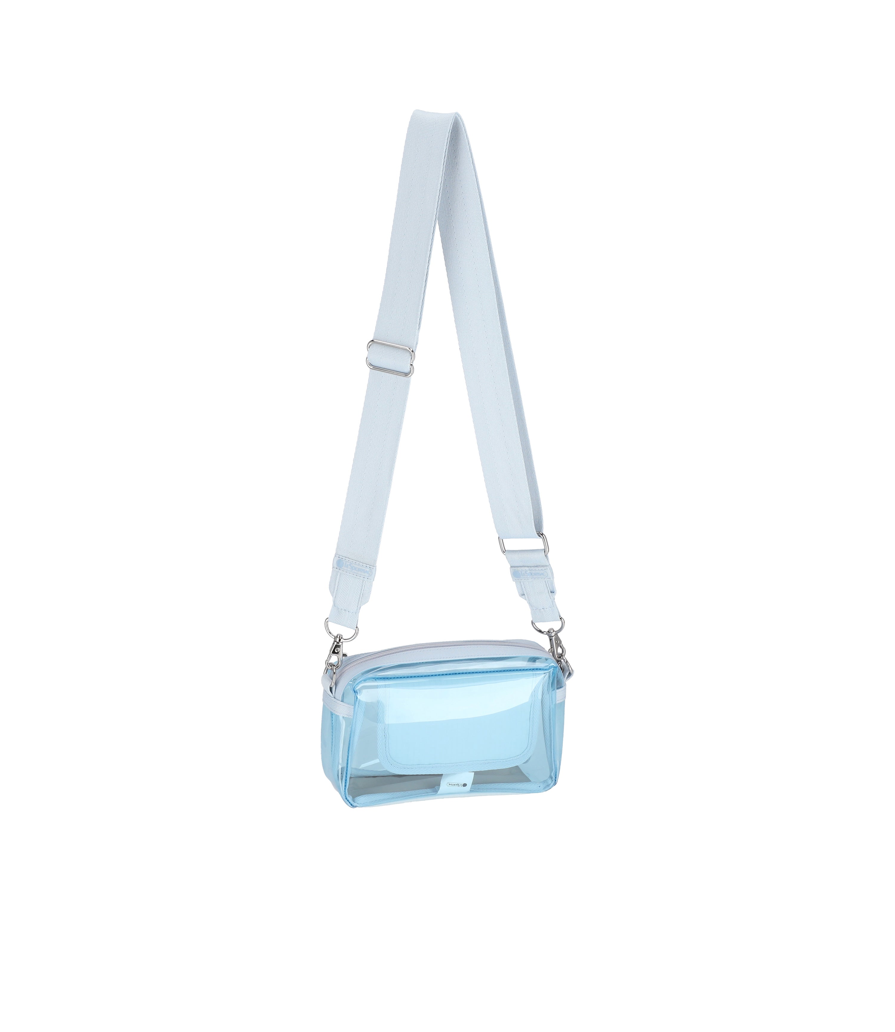 Clear East/West Phone Crossbody Bag - Stylish & Functional Crossbody Purse for Women - Perfect for Travel, Shopping & Everyday Use