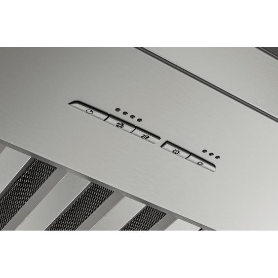 36 Inch WPP1 Series Stainless Steel Chimney Range Hood with IQ6 Blower System - Powerful Kitchen Ventilation for Smoke & Odor Removal - Ideal for Home Chefs & Modern Kitchens