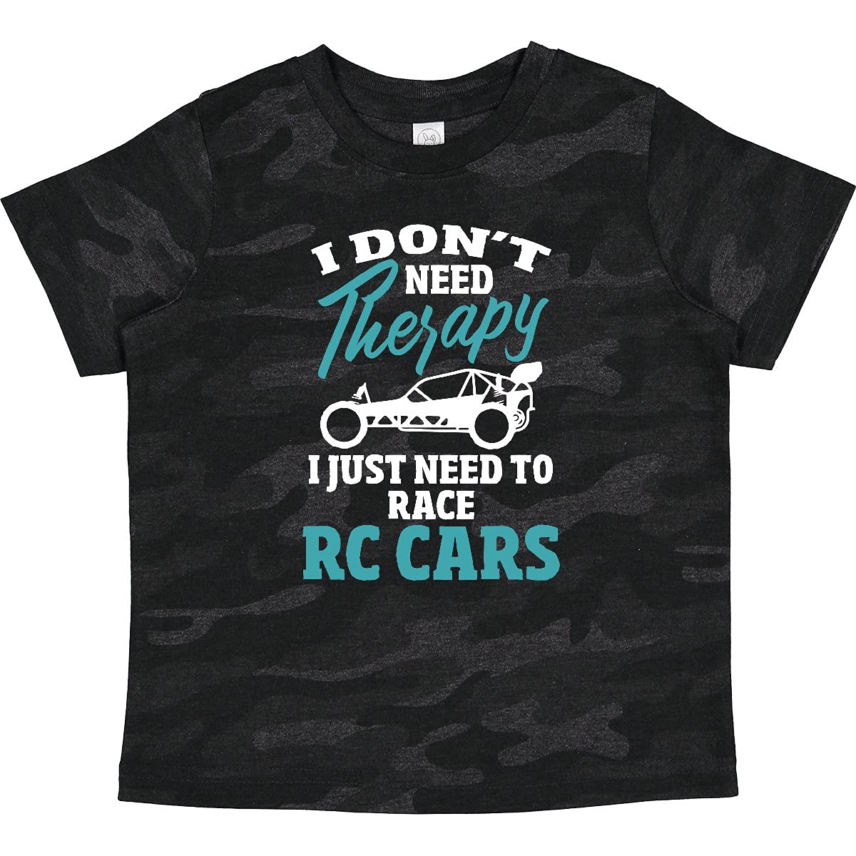 Inktastic Funny RC Radio Control Car Toddler T-Shirt - Cute Graphic Tee for Boys & Girls - Perfect for Playtime, Birthday Gifts & Casual Wear