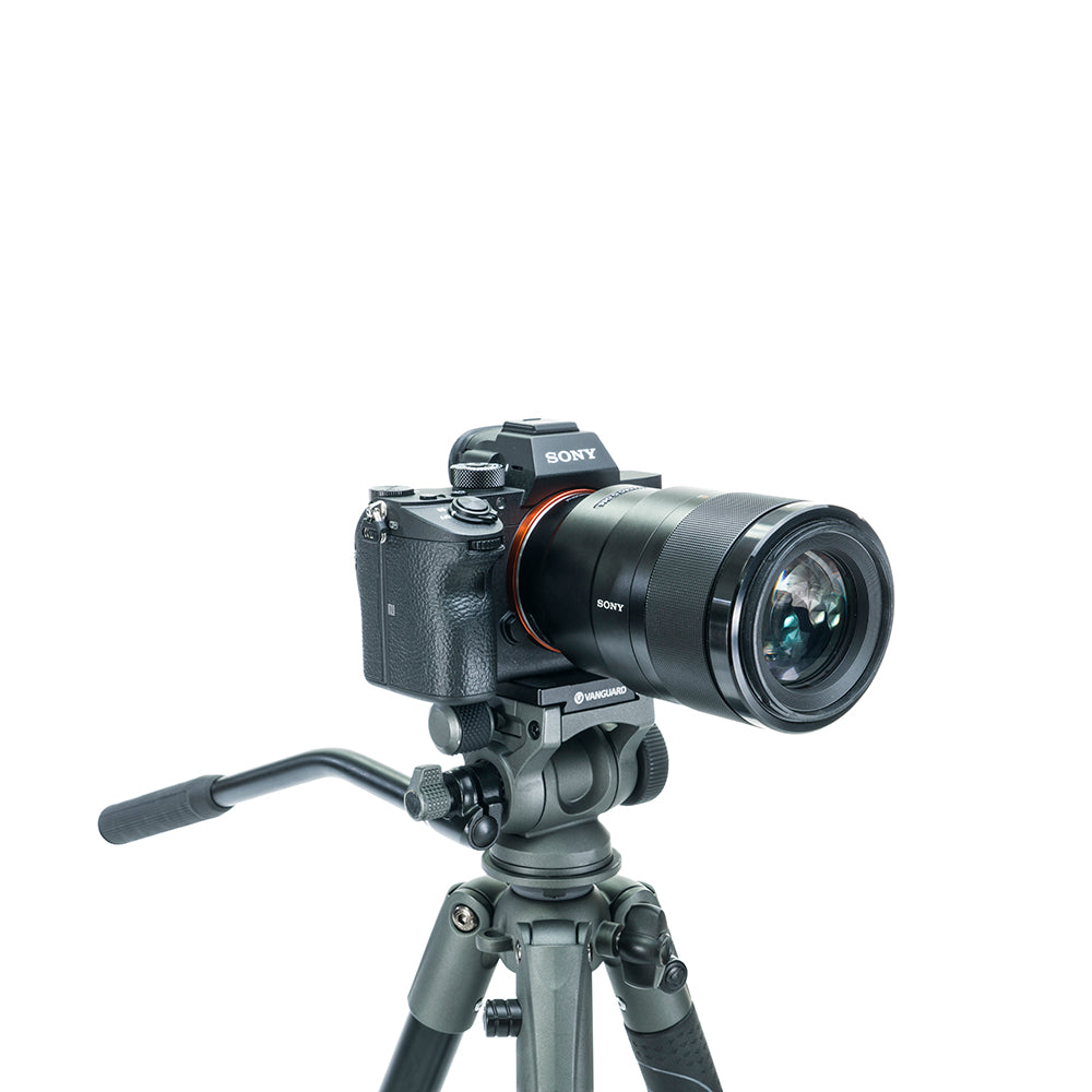 VEO 2 PRO 263AV Lightweight Aluminum Tripod with 2-Way Video Pan Head - Supports 11LBS/5KG for DSLR Cameras & Video Shooting - Perfect for Travel, Vlogging & Professional Photography