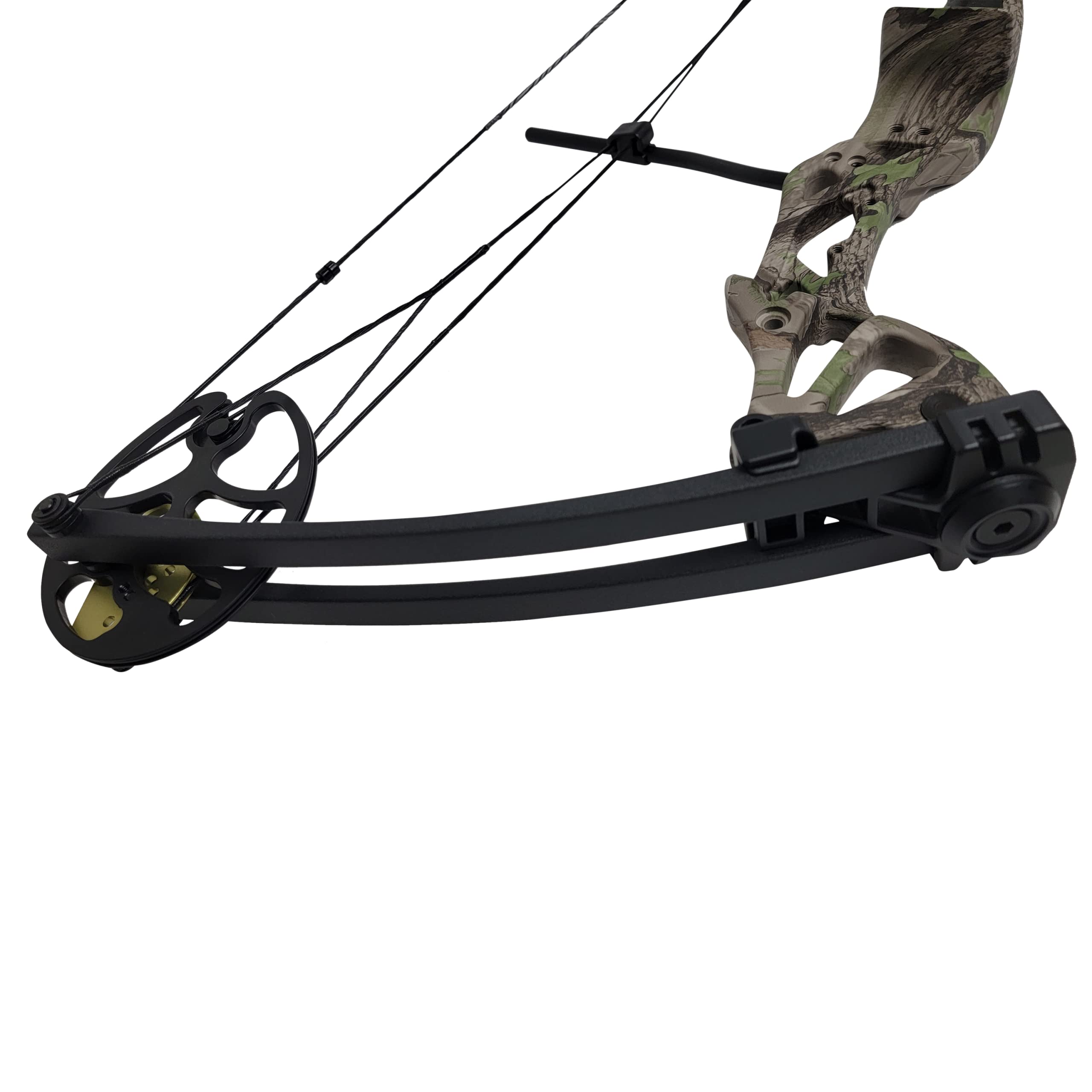 Southland Archery Supply Outrage 70 Lbs 31'' ATA Hunting Compound Bow with Pro Travel Package - Camo Pattern for Outdoor Hunting & Target Practice