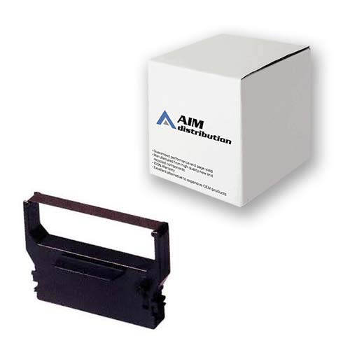 AIM Compatible Replacement Printer Ribbon for Porelon 11771 Black POS Printer (6-Pack) - Works with Star Micronics RC300B - Universal Thermal Printer Ribbon for Retail, Restaurant & Receipt Printing