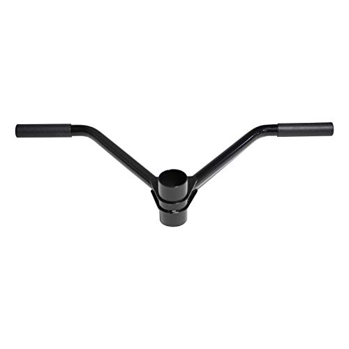 PRO Straight T-Bar Row Attachment for 2-Inch Olympic Bar, Black