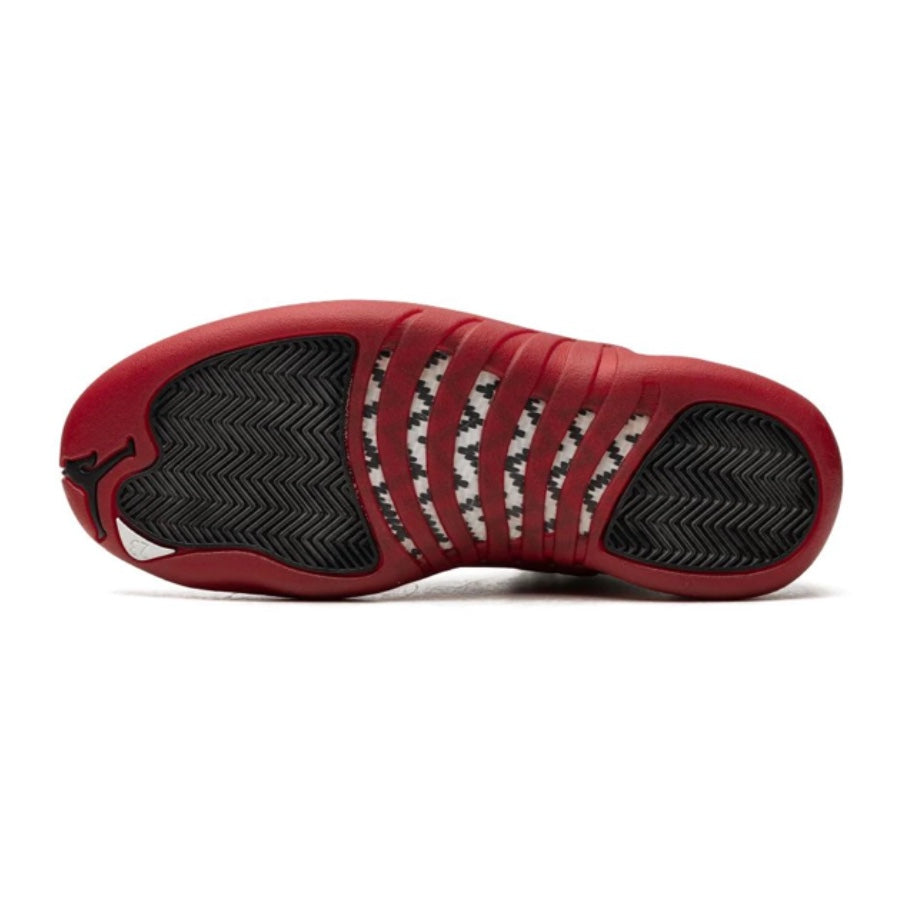 Air Jordan 12 Retro Cherry 2009 White Varsity Red Basketball Shoes - Men's Sneakers for Sports & Streetwear Fashion