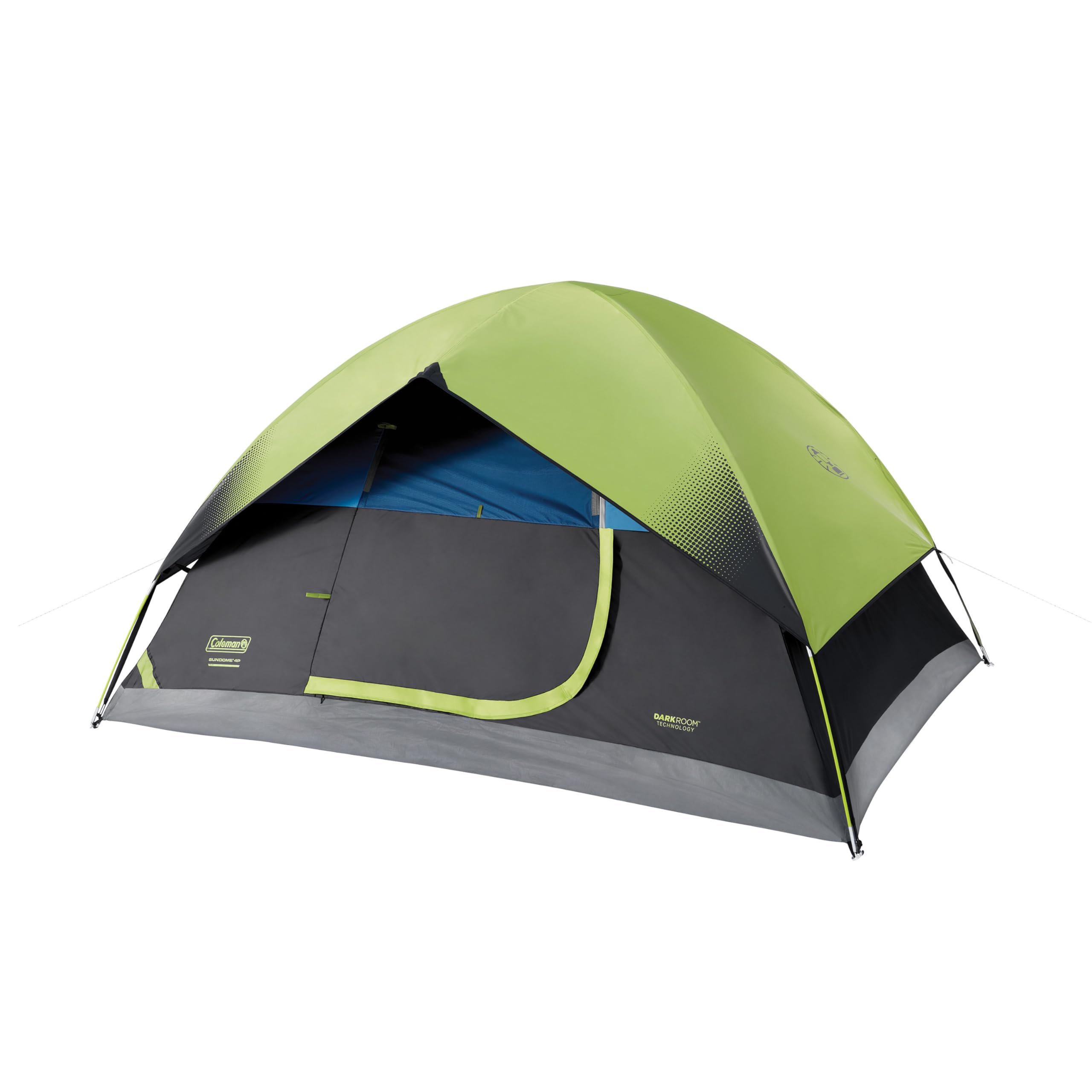 Coleman 6-Person Sundome Dark Room Dome Tent for Camping - Waterproof, Easy Setup Family Tent for Outdoor Adventures, Backpacking & Beach Trips