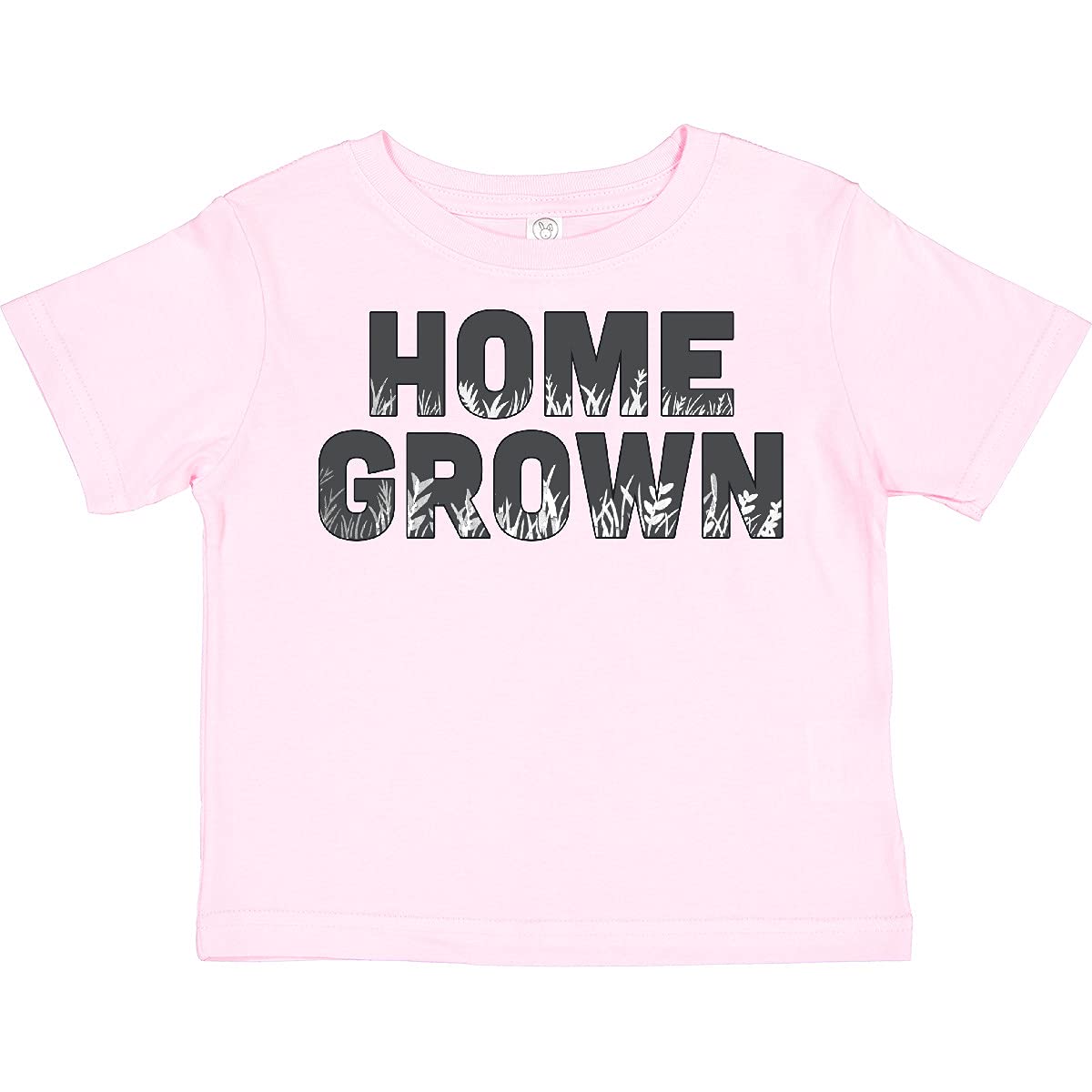 Inktastic Home Grown Toddler T-Shirt - Organic Cotton Baby Tee for Boys & Girls - Perfect for Playdates, Daycare & Family Outings