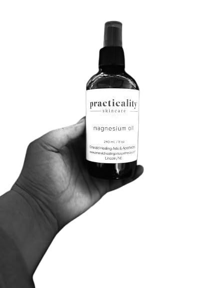 8 oz Pure Magnesium Oil Spray for Muscle Recovery & Relaxation - Natural Pain Relief & Better Sleep, Perfect for Athletes & Stress Relief