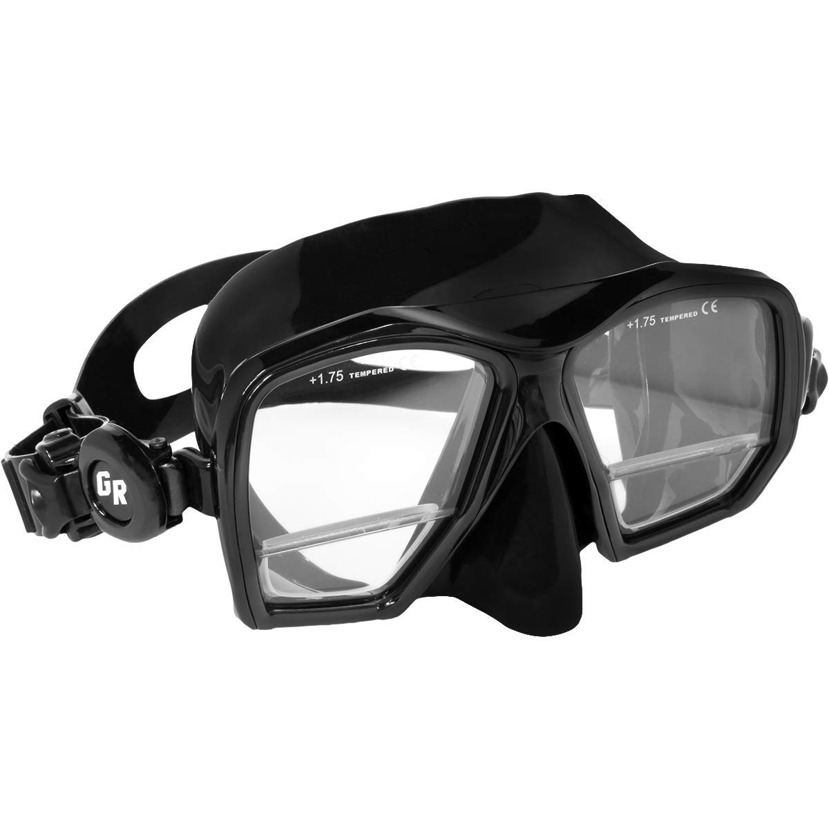 XS Scuba Gauge Reader Mask - Professional Dive Mask with Built-in Gauge Reader for Underwater Pressure Monitoring | Perfect for Scuba Diving, Snorkeling & Underwater Exploration