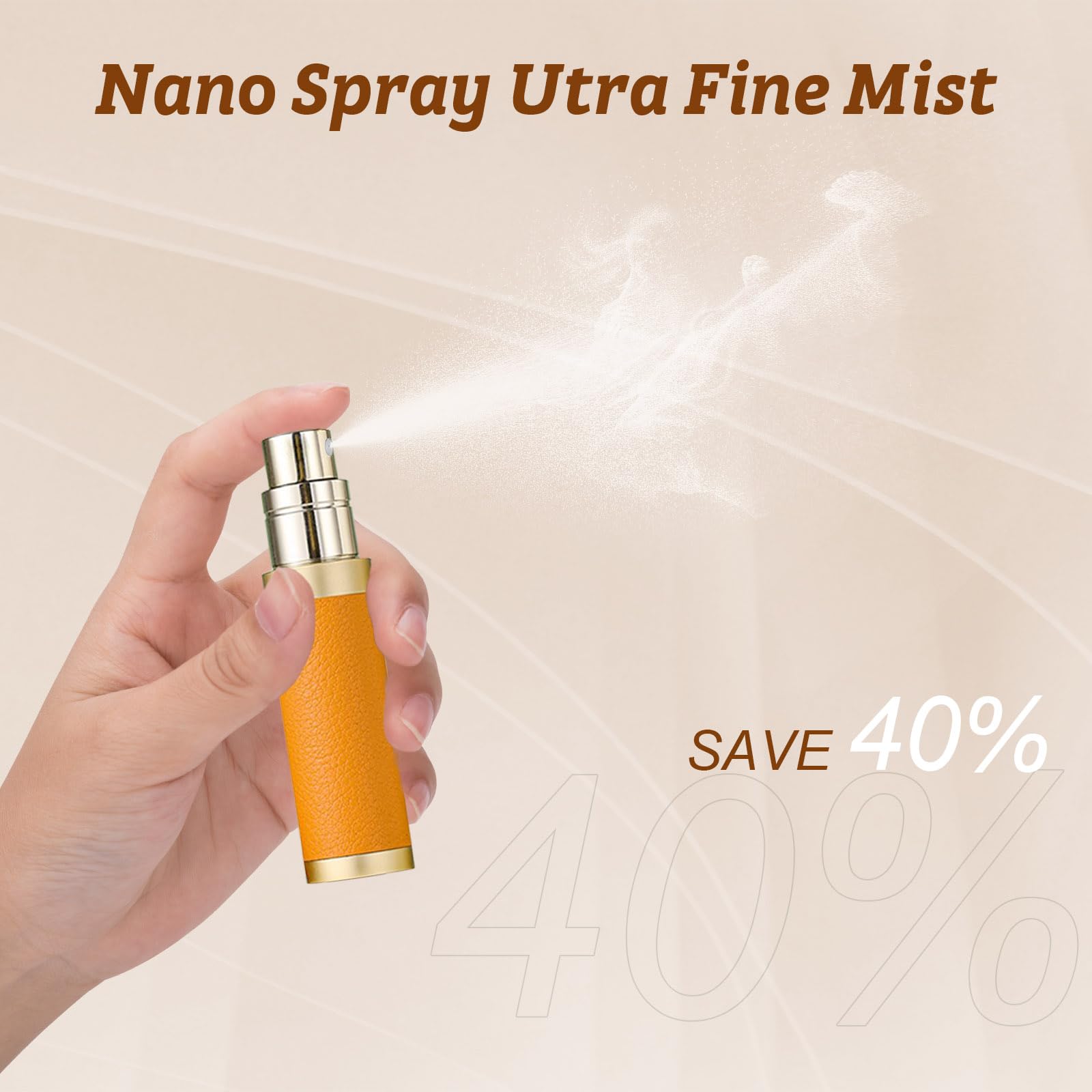 Refillable 5ml Perfume Atomizer Travel Bottle - Portable Empty Spray Bottle for Women & Men (Navy Blue) | Perfect for On-the-Go Fragrance Touch-Ups, Gym Bags & Travel Essentials
