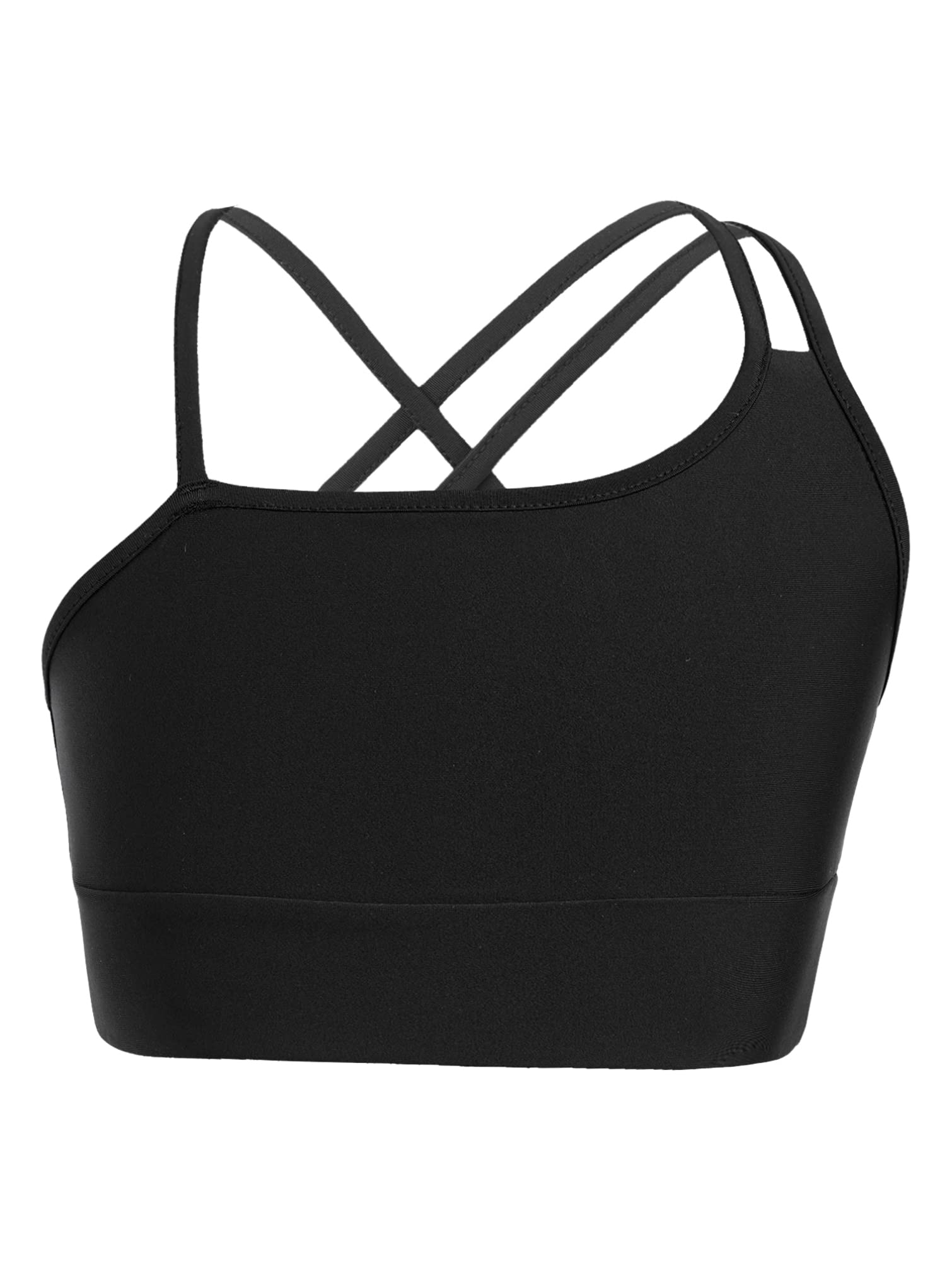 Girls Dance Outfit 2-Piece Set - Crop Top & Shorts for Gymnastics, Ballet, Sports & Workout | Comfortable Kids Athletic Wear for Dance Class, Performance & Play
