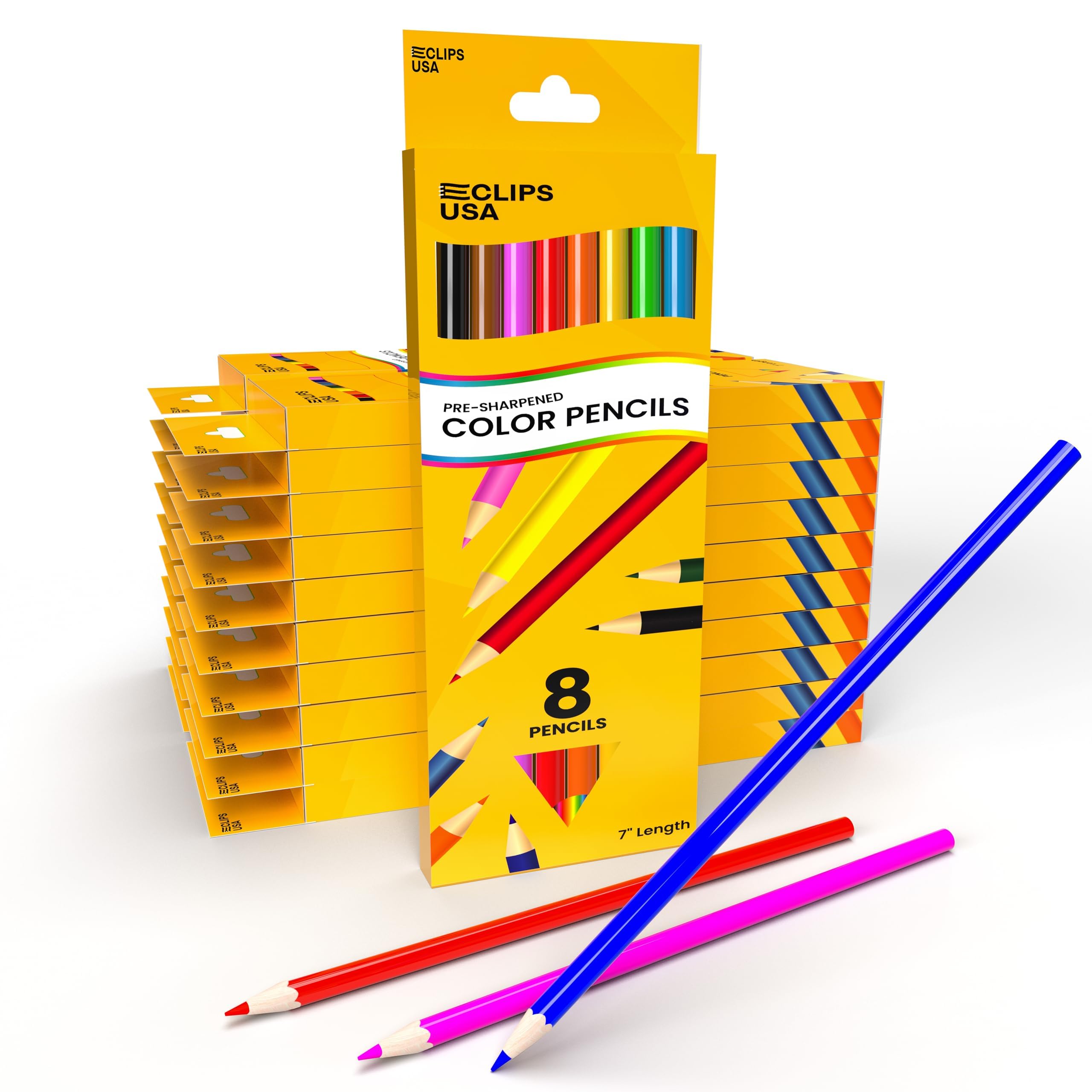 Vibrant Colored Pencils Set - 160 Premium Art Pencils (20 Boxes x 8 Colors) for Kids & Adults - Perfect for Sketching, Drawing, Coloring Books & School Projects
