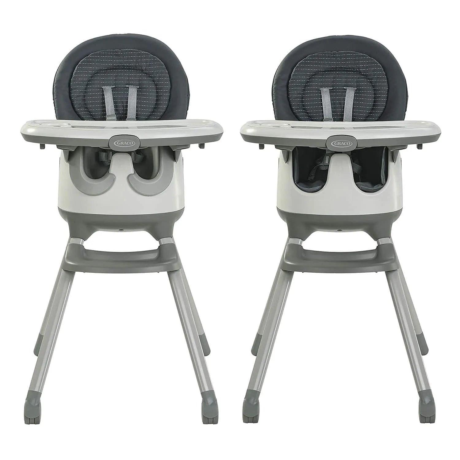 Graco Floor 2 Table™ 7-in-1 Convertible High Chair - Adjustable Baby Feeding Seat for Infants & Toddlers - Perfect for Dining, Snacking & Playtime at Home or Restaurant