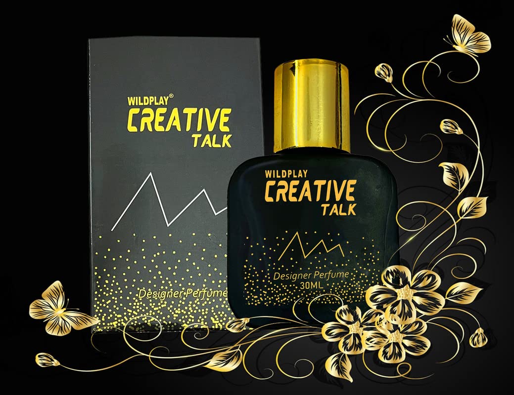 Wildplay Creative Talk 30ml Perfume Spray for Women - Long Lasting Floral Fragrance, Perfect for Daily Wear, Date Night & Special Occasions