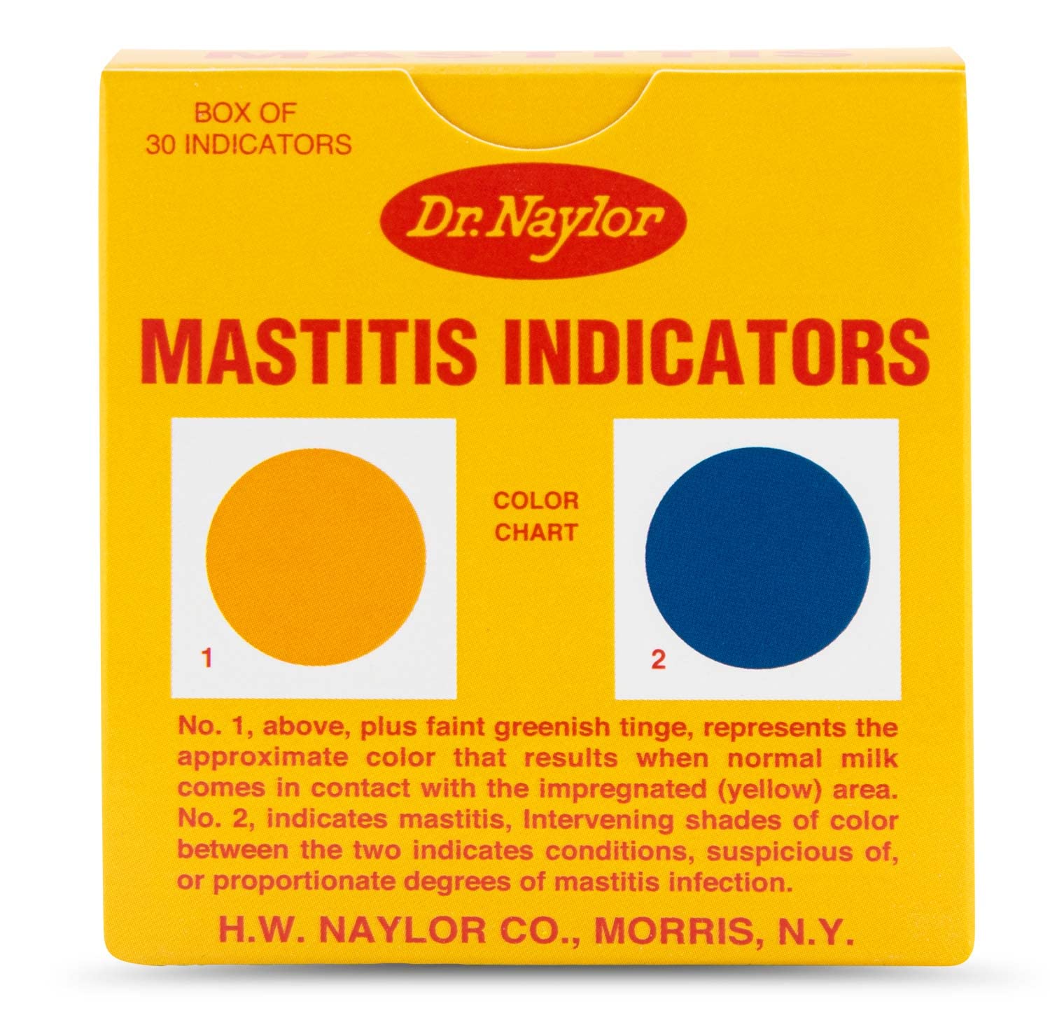 Mastitis Test Kit for Cows - 30 Rapid Detection Strips for On-Farm Milk Testing | Early Mastitis Screening for Dairy Cattle Health Management