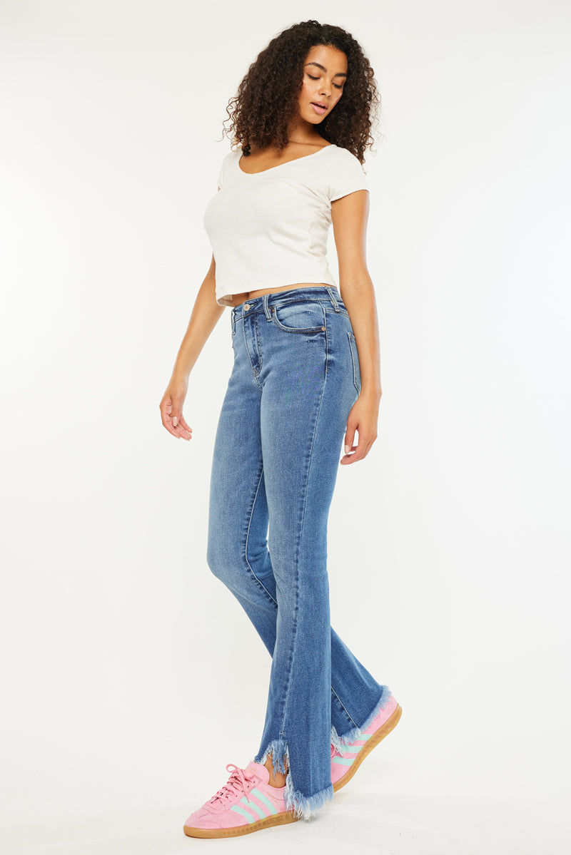 Antonia High Rise Bootcut Jeans for Women - Stretchy Denim Pants with Flattering Fit | Perfect for Casual Wear, Office & Night Out