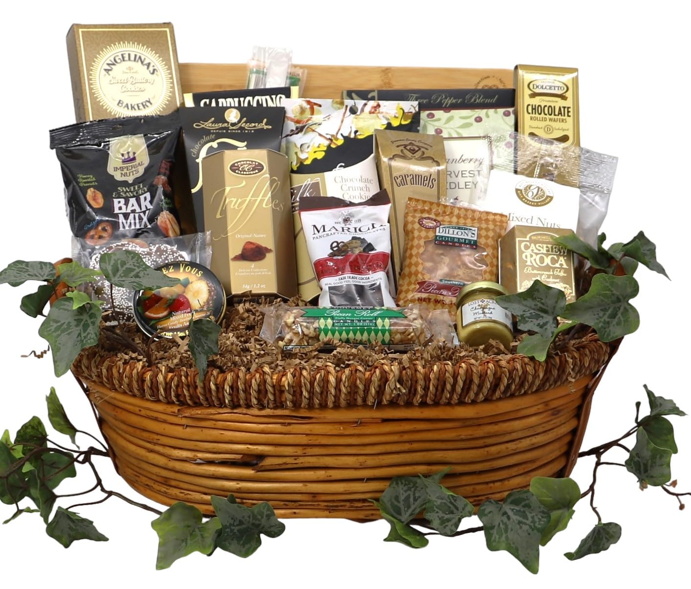 Premium Gourmet Gift Basket - Deluxe Medium Snack Box with Assorted Treats & Chocolates | Perfect for Holidays, Corporate Gifts & Special Occasions